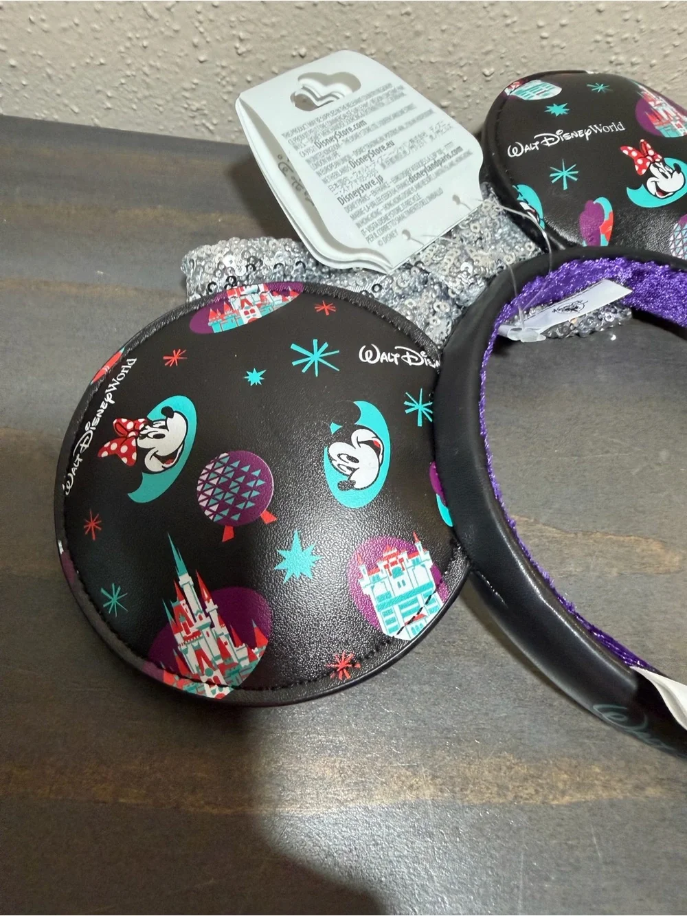 Disney Mickey & Minnie Ears NWT